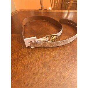 Michael Kors Reversible Women's MK Logo Waist Belt Size XXL